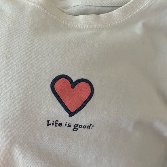 BUNDLE OF 2 LIFE IS GOOD T-SHIRTS: NEVER WORN!! - Picture 3 of 9